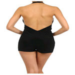 Halter neck romper
