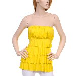 sparkle center dangle halter