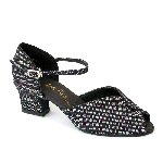 cuban heel salsa shoe